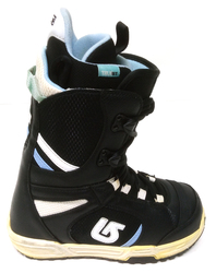 Сноубордические ботинки Б/У Burton Coco, US6.5 EUR37 UK4.5 JPN23.5, черно-белые (2013)