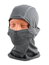 Балаклава BACKSIDE Ninja быстросохнущая ткань, Цвет Grey, Размер: 22х33 см (2022)