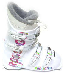 Горнолыжные ботинки Б/У Rossignol Fun Girl J4, размер 24см, колодка 285 White (2014)