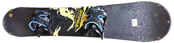 Сноуборд с креплениями БУ Rossignol Accelerator XL series 150см + крепления FLOW (размер М) черно-синие (2016)