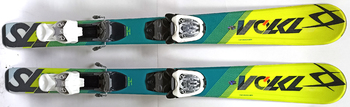 Горные лыжи БУ Volkl  Junior Racetiger SL с креплениями (2015)