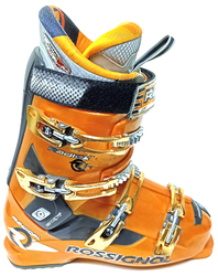 Горнолыжные ботинки БУ Rossignol Radical R14 оранжево-черные (2007)