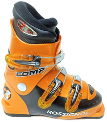 Горнолыжные ботинки БУ Rossignol Comp J3 черно-оранжевые (2016)