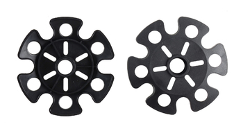 Комплект колец Kunzmann 1017N, пластик, цвет чёрный (2023)