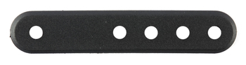 Ремешок для сноубордических креплений JSB Регулировочный 108х20 мм, цвет черный (2023)