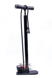 Насос напольный с манометром Giyo GF-03, универсальная головка авто/вело нипель (2021)