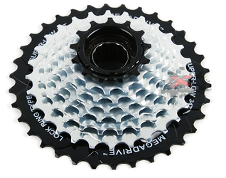 Трещотка SunRace M56 на 8 ск. 13-34T Zinc Black (2020)