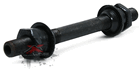 SF-AX01F 9mm*108mm, черная, с гайками, конусами