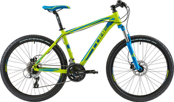 Велосипед MTB Cube AIM 26 DISC Lime´n´blue´n´blue (2014)
