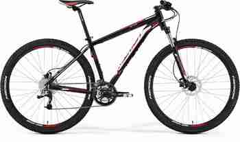 Велосипед MTB Merida BIG.NINE 70 BLACK/WHITE/RED (2014)
