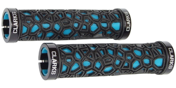 Ручки на руль (грипсы) Clarks CL0-208 Blue-black (2018)