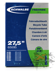 Камера Schwalbe AV21F 27.5-29x2.1-3.0 ниппель shrader (авто) (2021)