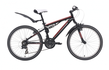 Подростковый велосипед Merida Dakar Ninety Six 624 Black/Red/White (2014)