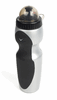 V-9000 Black 0.75 л, с закручив. крышкой, с кратоновыми вставками, серебристо-чёрная, металлик.