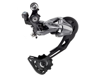 Переключатель задний Shimano Alivio RD-M4000 на 9 скоростей SGS  (2024)