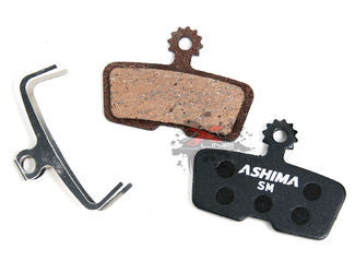 Тормозные колодки для дисковых тормозов AVID CODE, Ashima AD0705-OR-S, органика с пружиной (2021)