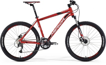 Велосипед MTB Merida Matts 6.40-D Red (white/black) (2015)