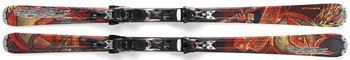 Горные лыжи Б/У Nordica Fire Arrow 74 XBI CT с креплениями (2012)