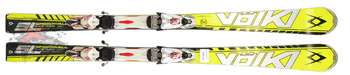 Горные лыжи Б/У Volkl Racetiger Speedwall SL с креплениями (2014)