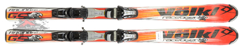 Горные лыжи Б/У Volkl Racetiger GS Racing с креплениями (2010)