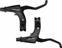 Deore T610 под 2 пальца, для V-BRAKE, чёрные, пара