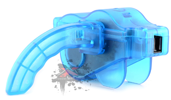Машинка для чистки цепи VLX LF-0702 с ручкой, цвет синий (2021)