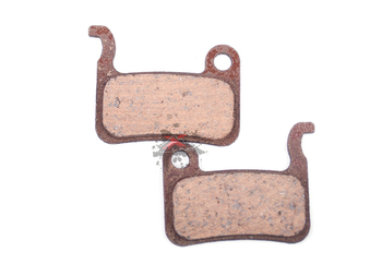 Тормозные колодки Ashima AD0104-OR-S, с пружиной для диск. торм SHIMANO XTR, Saint, XT(M765), LX(M585) (2021)
