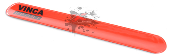 Светоотражающей браслет для детей VINCA SPORT RA102-3, 30*220мм,  на цвет красный (2022)