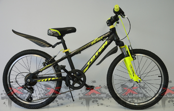 Подростковый велосипед Totem 20-103 Black/Yellow (2016)