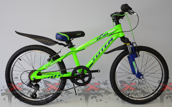 Подростковый велосипед Totem 20-103 Green/Blue (2016)