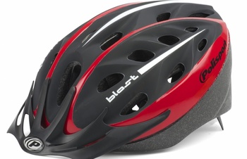 Шлем Polisport Blast Black/red,  M (54-58 см.) (2020)