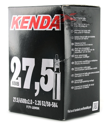 Камера Kenda 27.5x2.00-2.35  (52/58-584) ниппель presta (вело) 48 мм (2021)