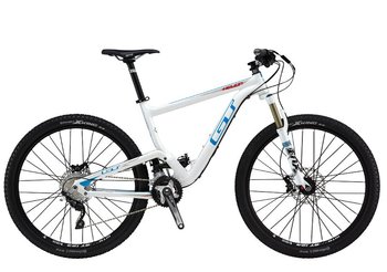 Велосипед двухподвес GT HELION EXPERT Gloss White (2015)