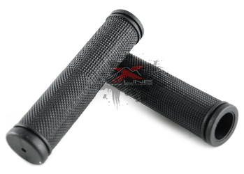 Ручки на руль TRIX XH-G59 диаметр ~ 22мм, длина 130 мм, черный (2020)