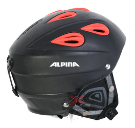 Шлем Б/У Alpina Junta Rental Black/Red (2014)