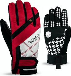 Перчатки Dakine Electra Glove Red Houndstooth (2016)