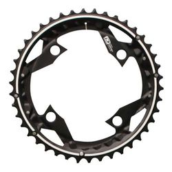 Звезда передняя Shimano Deore FC-M610 на 10 скоростей 42/48T  (2021)