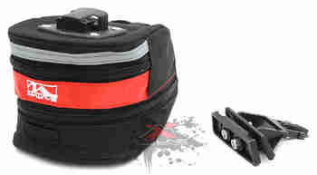 Подсумок подседельный M-Wave Tilburg Seat Bag Black/Red (2019)