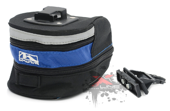 Подсумок подседельный M-Wave Tilburg Seat Bag Black/Blue (2019)