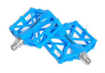 Педали MTB Horst H36, широкие с 2-мя герм. промподш. 92*95*15мм, 420 г Blue (2021)