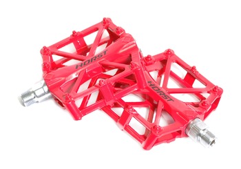Педали MTB Horst H36, широкие с 2-мя герм. промподш. 92*95*15мм, 420 г Red (2021)