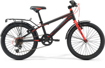 Подростковый велосипед Merida Dino J20 Matt black/red (2018)