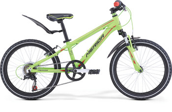Подростковый велосипед Merida Matts J20 Boy Green (Red/Black Decal)  (2017)
