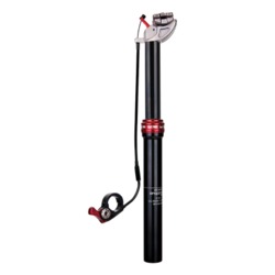 Подседельный штырь Kind Shock KS DROP ZONE-R с регулировкой высоты на руле, ход 125мм, Ø30,9/31,6x385мм (2020)