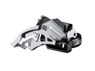 Переключатель передний Shimano Acera T3000 для систем с количеством зубов до 44/48Т, трансмиссии 3x9 скоротей (2020)