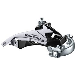 Переключатель передний Shimano FD-TY500 для систем 42Т, трансмиссии 3x6/7/8 скоростей (2021)