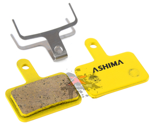 Колодки тормозные для дисковых тормозов Ashima AD0102-CE-S для диск тормозов для Shimano и других производителей (2024)