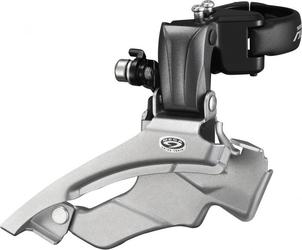 Переключатель передний Shimano Altus FD-M371 на 3х9 скоростей, универсальный хомут (34,9/28.6мм), универсальная тяга, углы 63-66 (2023)