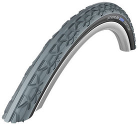 Покрышка для коляски Schwalbe DOWNTOWN 24x1-3/8 Grey/Black (2022)