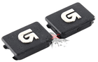 M6 Channel Plugs Black